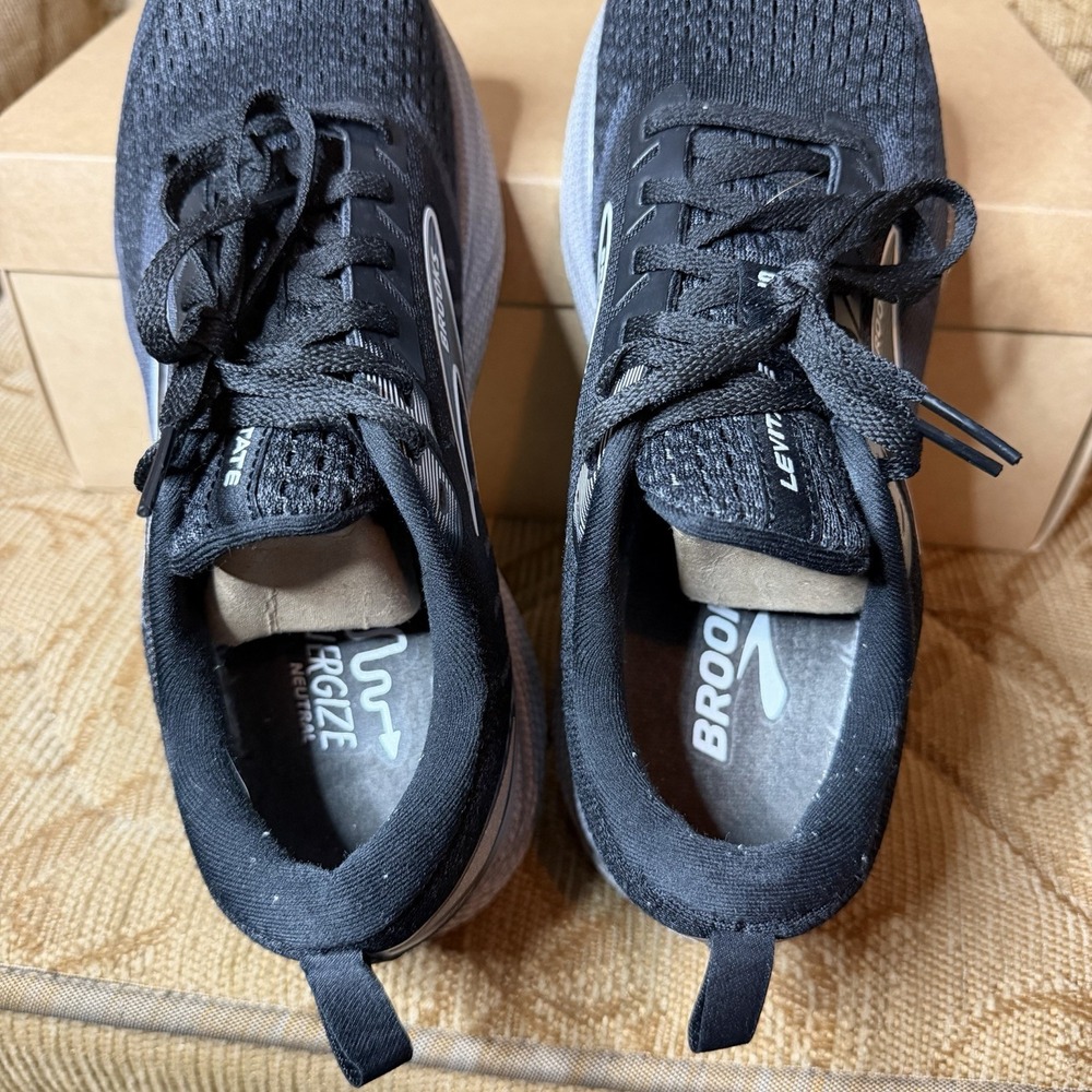 Brooks Levitate 6‎ Womens 9 Medium B Black Running Shoes Sneakers 1203831B039 - Picture 7 of 10